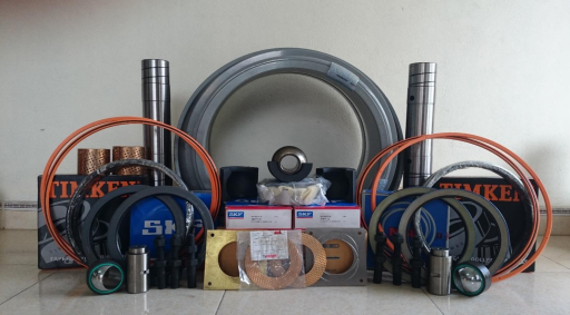 Các vòng bi, tấm trượt, gioăng phớt chịu tải trọng cao